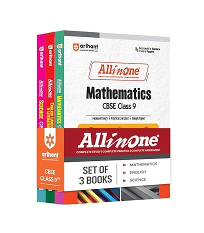 All In One Mathematics, English Language & Literature,Science, Class 9th Based On Latest NCERT For CBSE Exams 2025